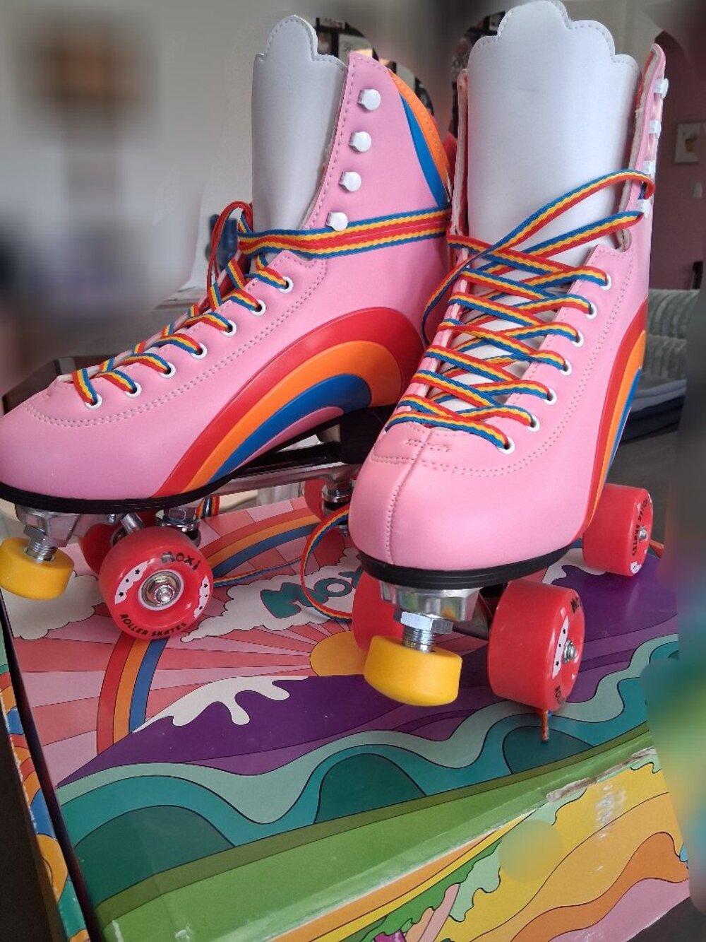 Moxi Pink Roller Skates